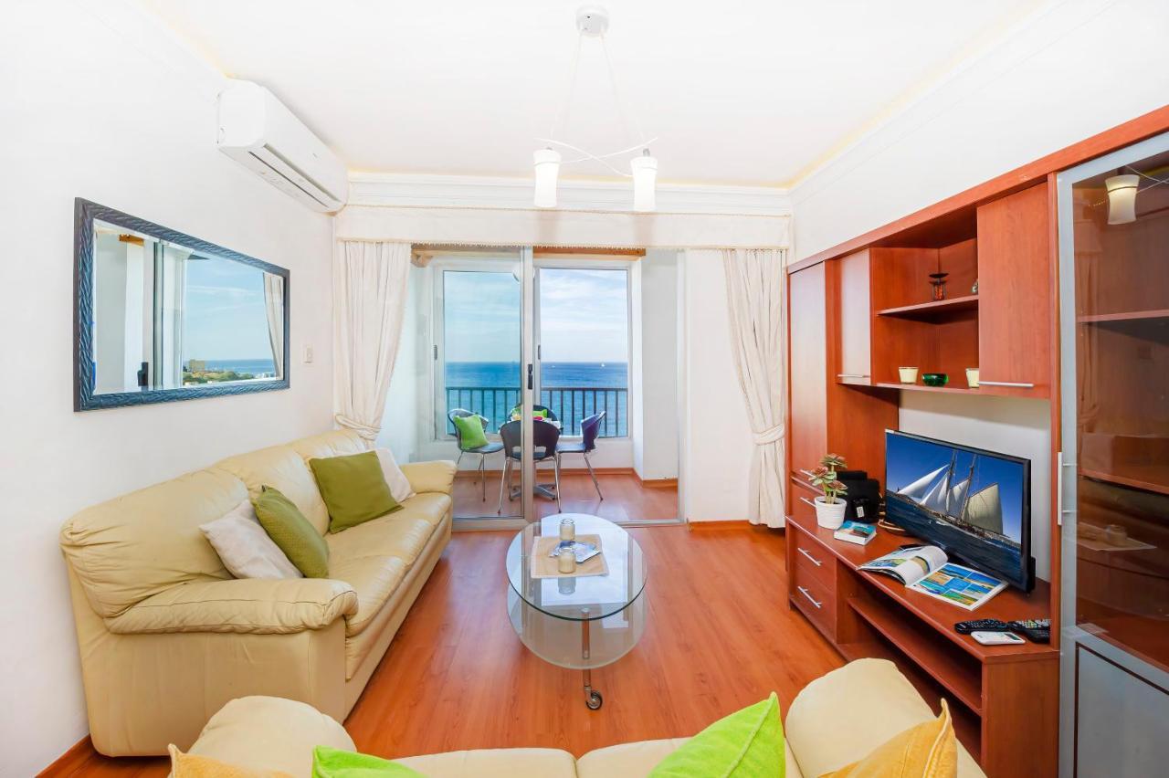 Spinola Bay Top Floor Seafront 3 Bedroom Apartment With Panoramic Sea Views - By Getawaysmalta Saint Julian's エクステリア 写真